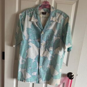 Vintage HRH Light Blue Aloha Shirt